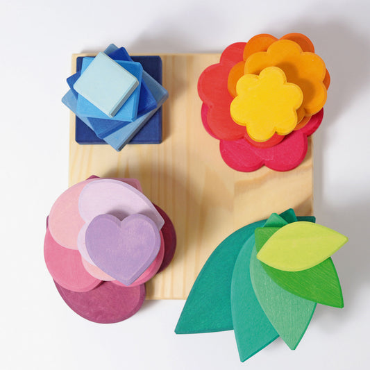Grimm's Stacking Game Shapes Malaysia - Bueno Blocks
