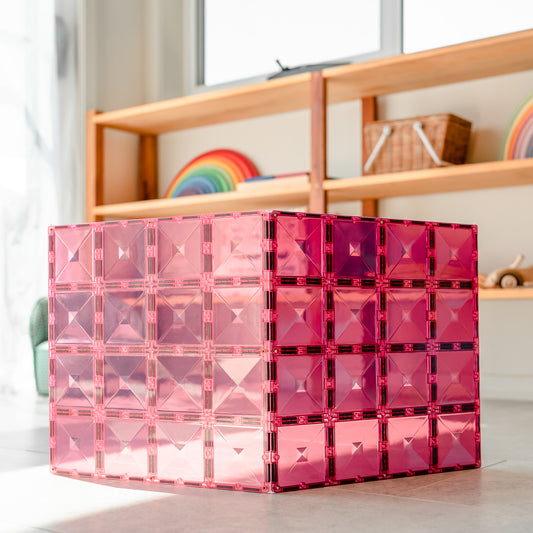 CONNETIX Base Plate Pink & Berry Pack 2pc