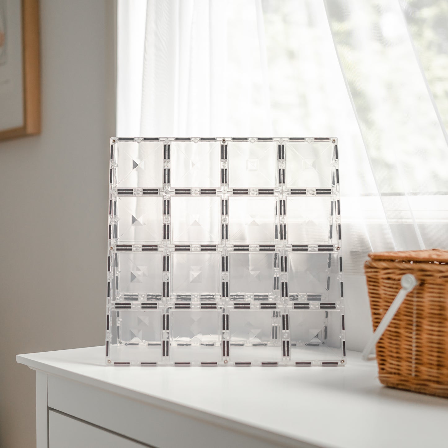CONNETIX Clear Base Plate Pack 2pc