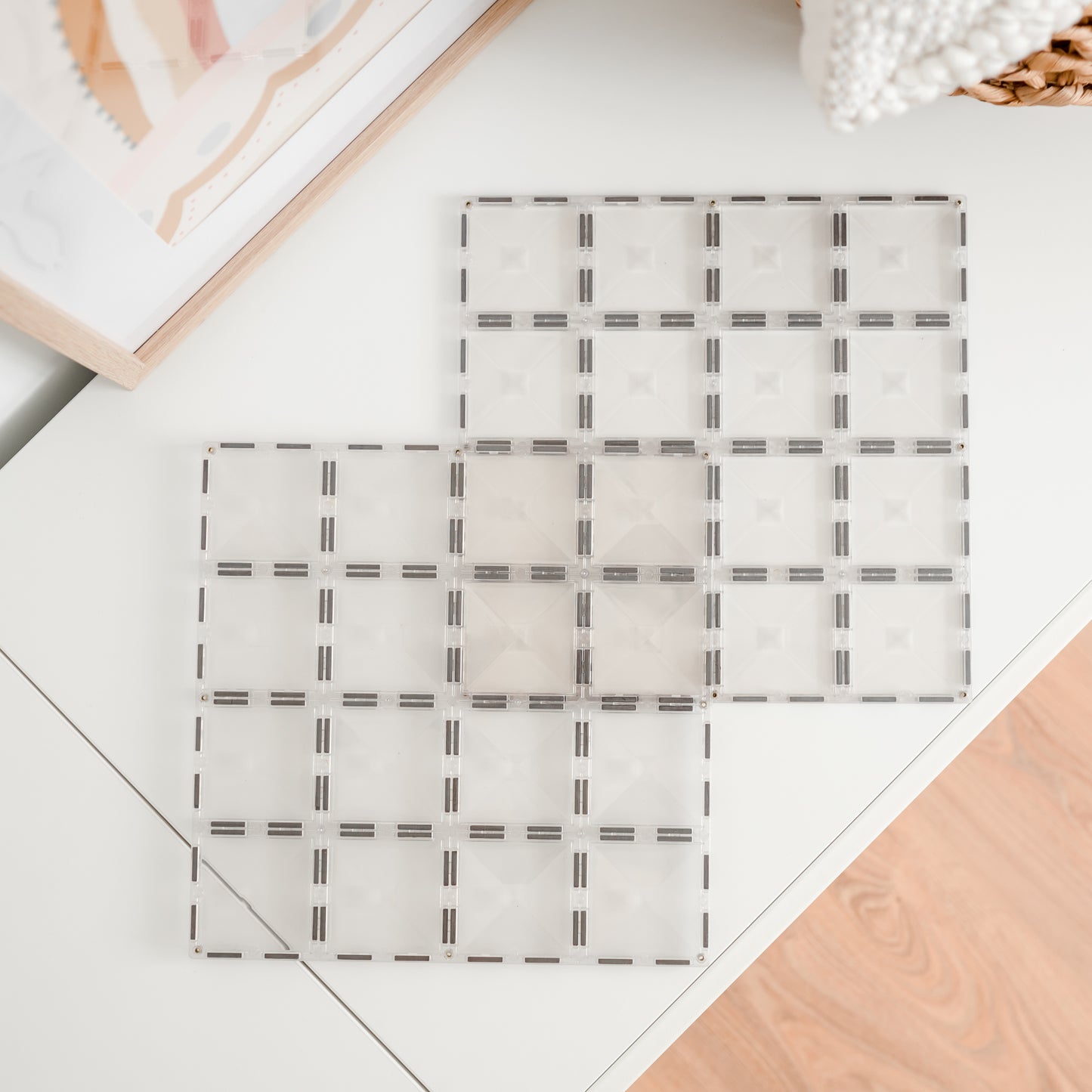 CONNETIX Clear Base Plate Pack 2pc