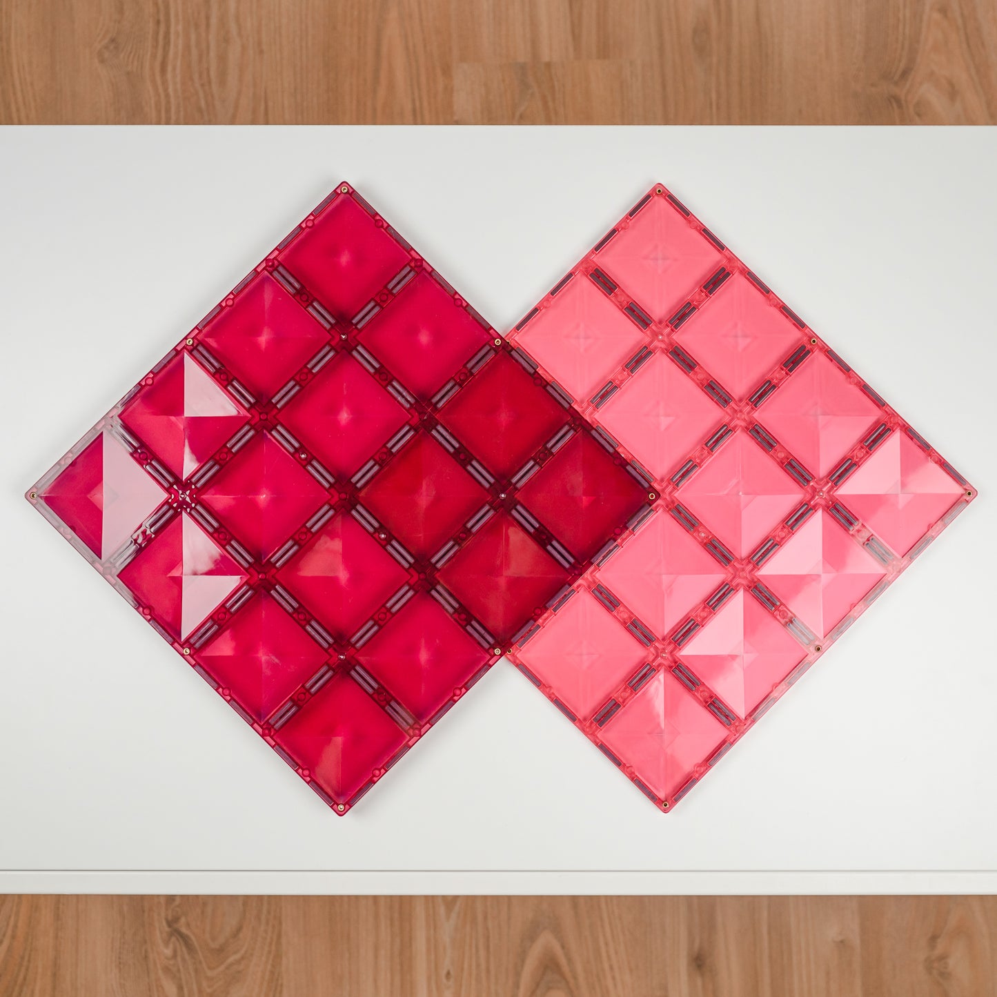 CONNETIX Base Plate Pink & Berry Pack 2pc