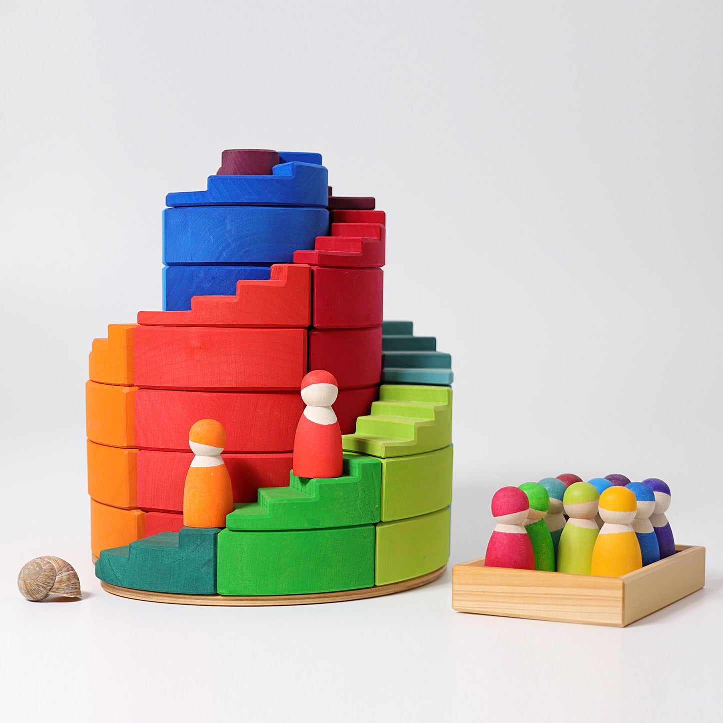 Grimm's Counterrotating Stepped Spiral Malaysia - Bueno Blocks