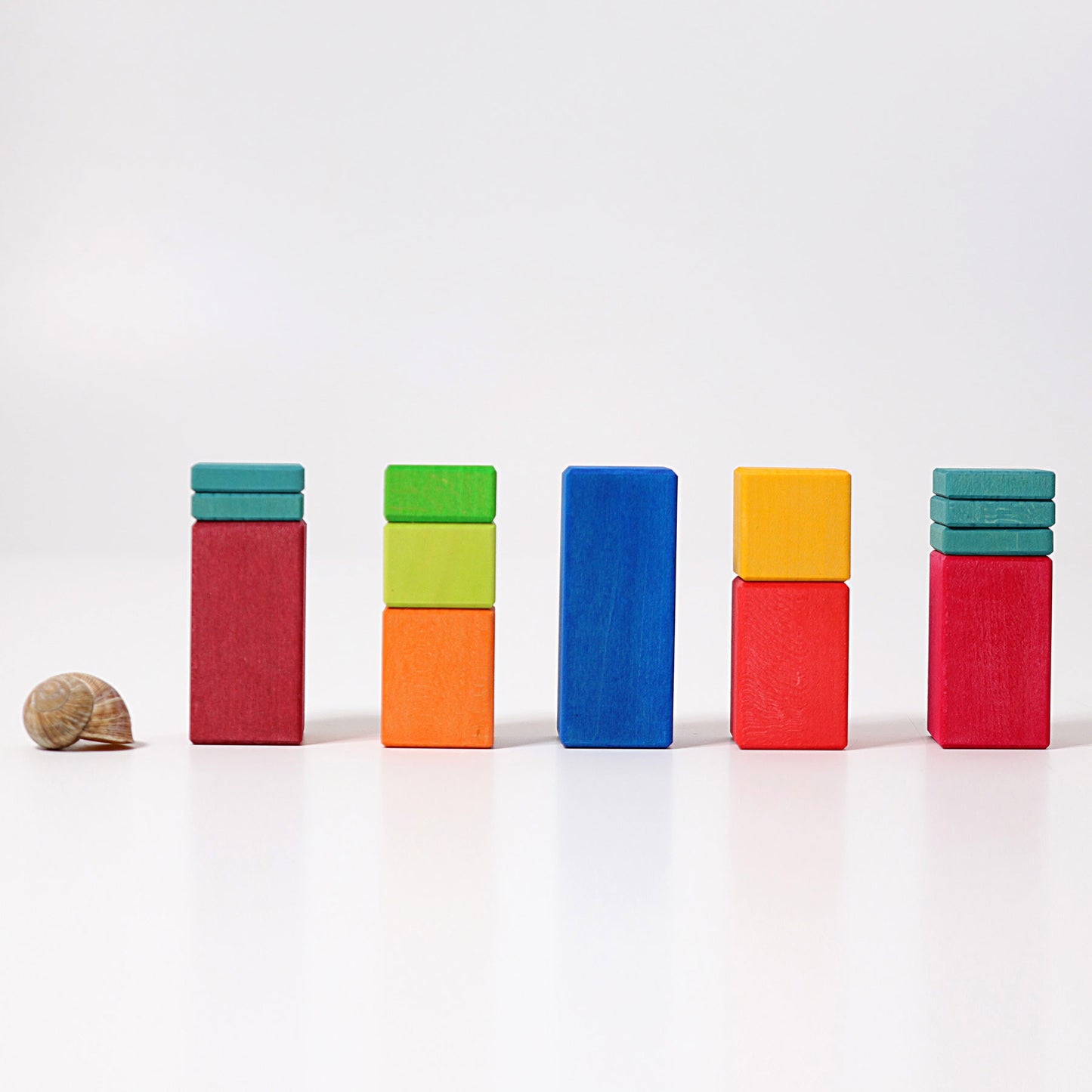 Grimm's Large Stepped Counting Blocks - Bueno Blocks