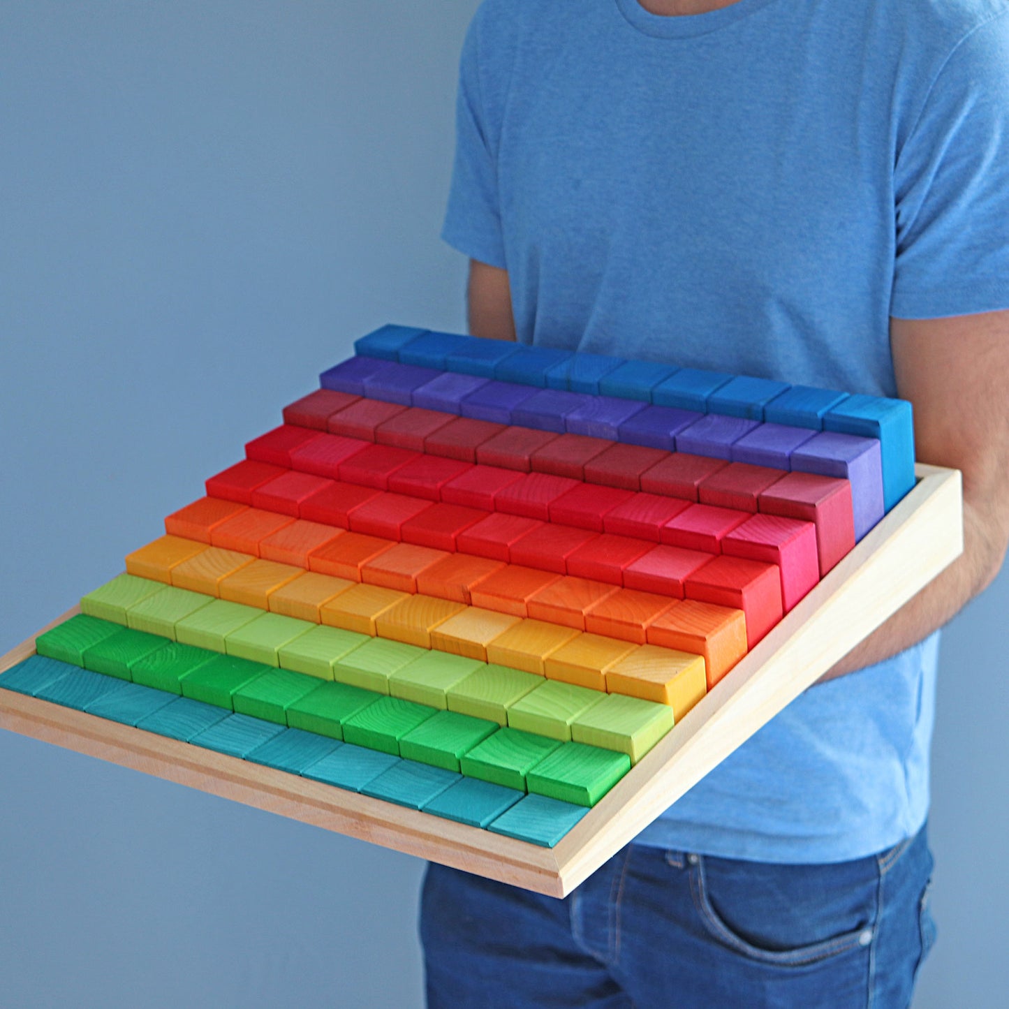 Grimm's Large Stepped Counting Blocks - Bueno Blocks