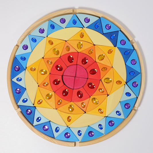Grimm's Sparkling Mandala Sun - Bueno Blocks