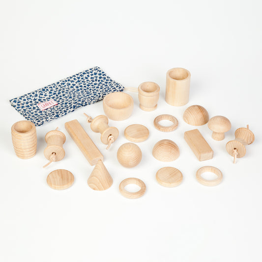 Grapat Treasure Basket 20 Elements - Bueno Blocks