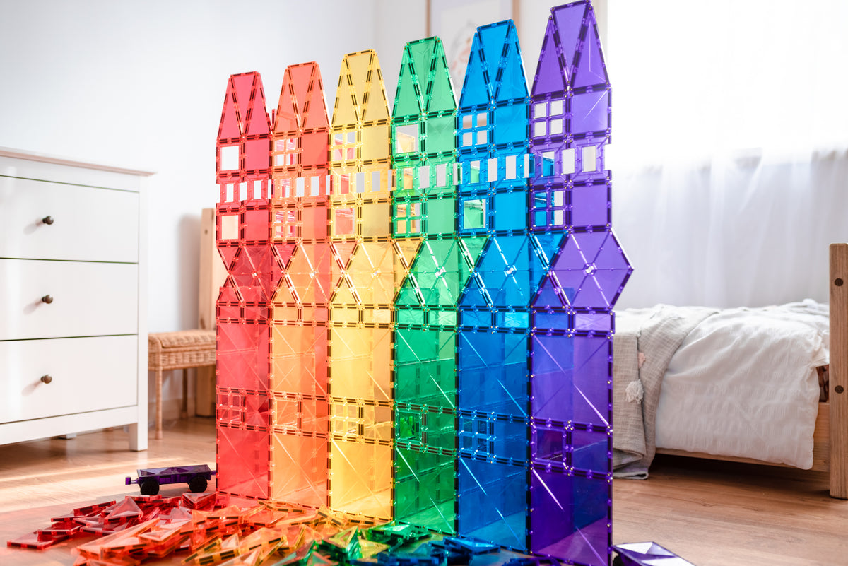 CONNETIX Rainbow Mega Pack 212pc - Bueno Blocks