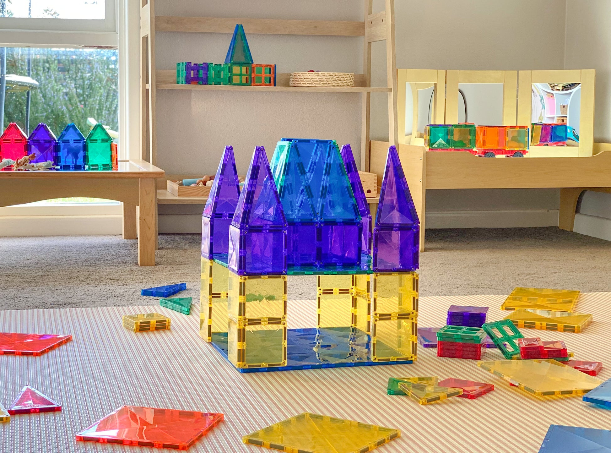 Connetix Tiles 2 Piece Base Plate Pack - Bueno Blocks