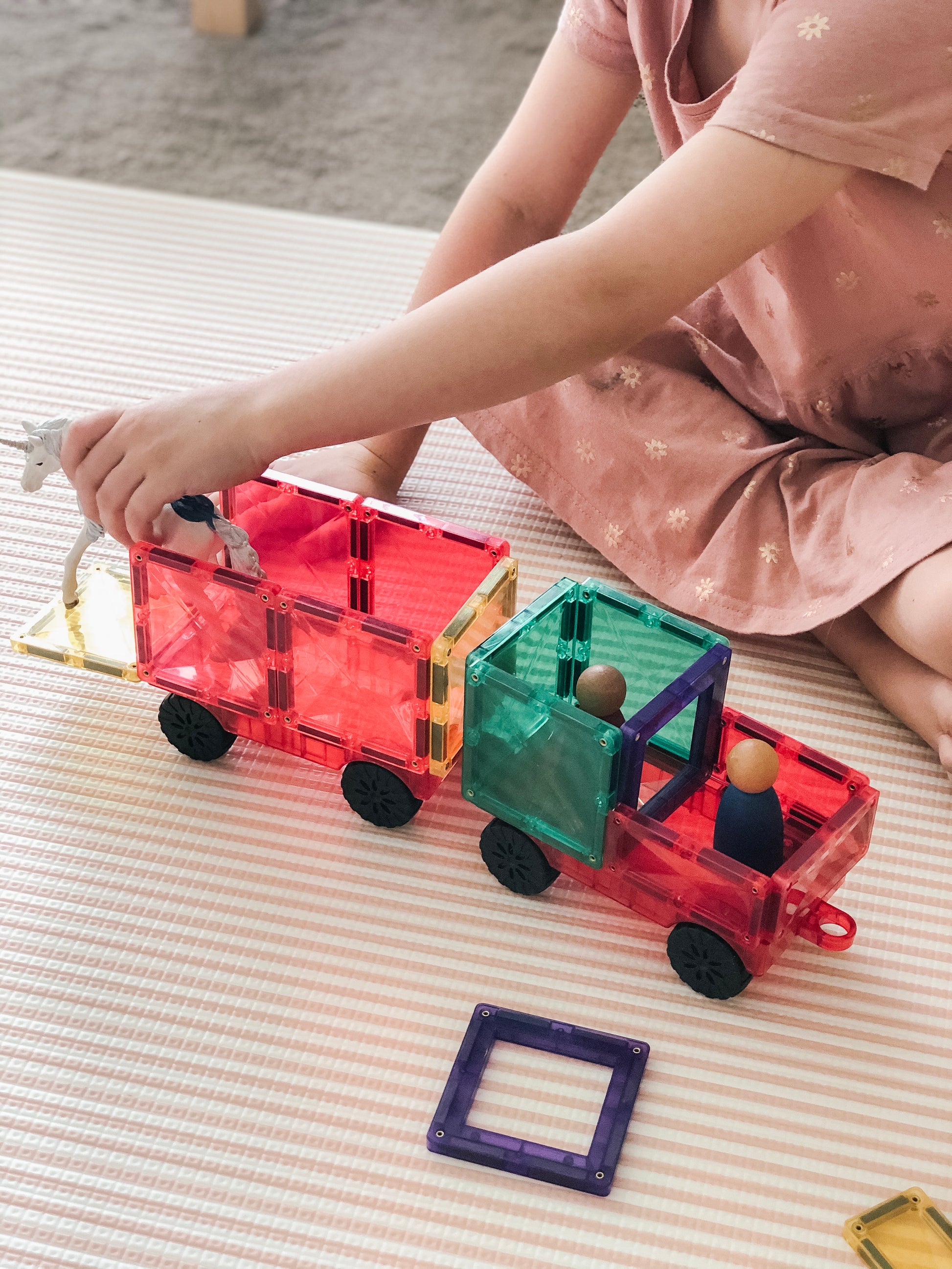 Connetix Tiles 24 Pieces Car Set - Motion Pack - Bueno Blocks