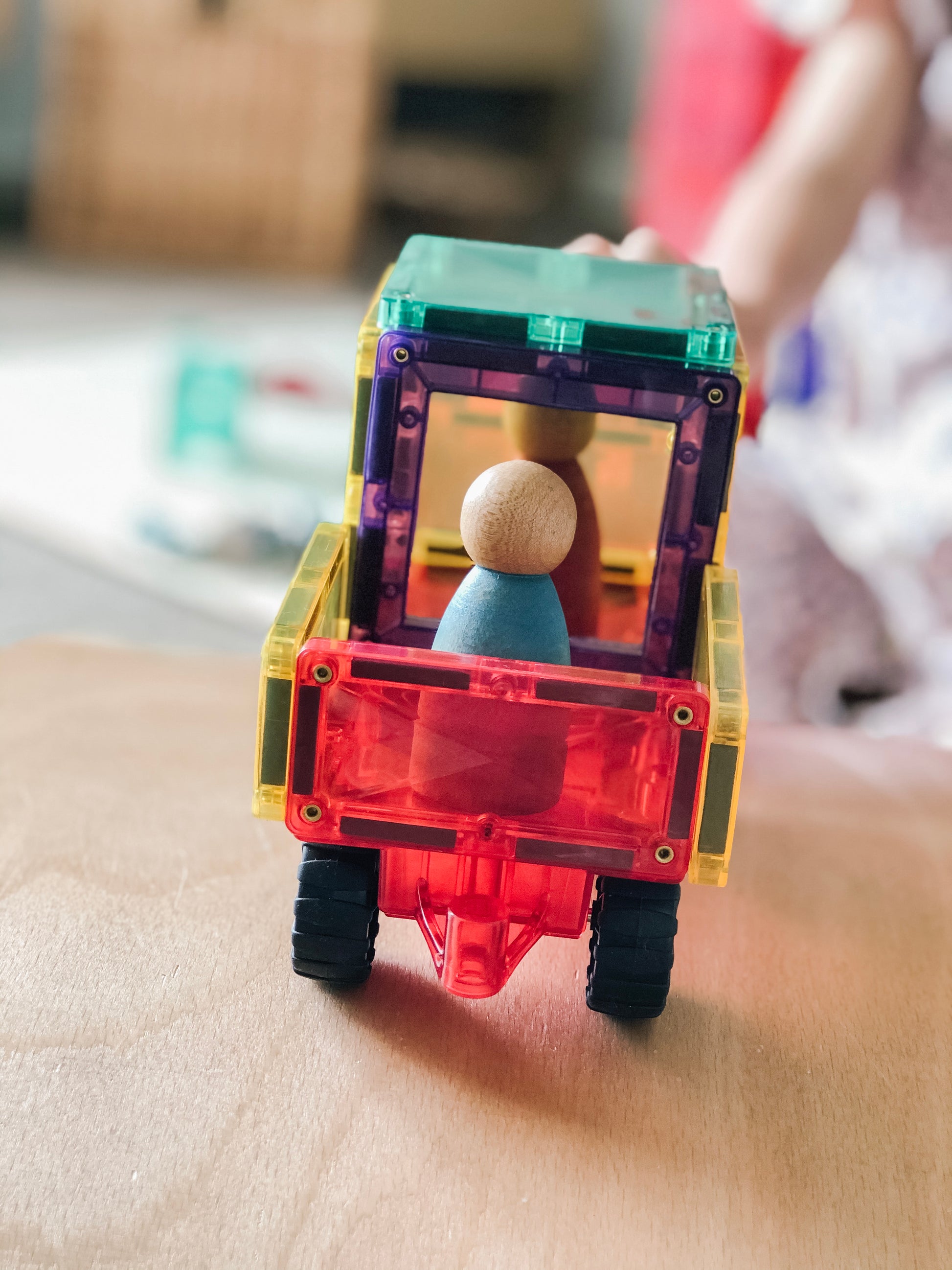 Connetix Tiles 24 Pieces Car Set - Motion Pack - Bueno Blocks