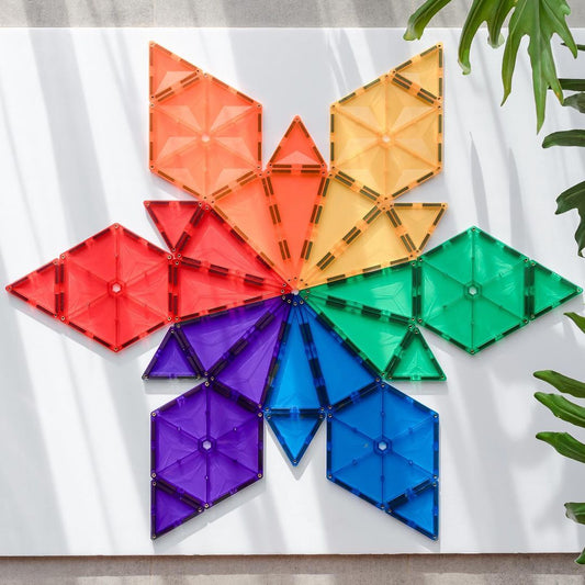 CONNETIX Rainbow Geometry Pack 30pc