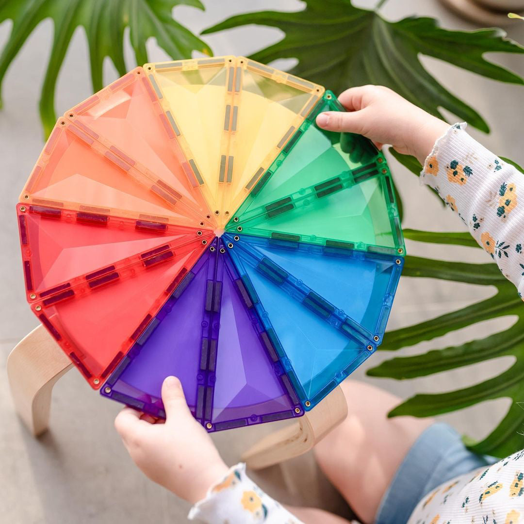 CONNETIX Rainbow Geometry Pack 30pc