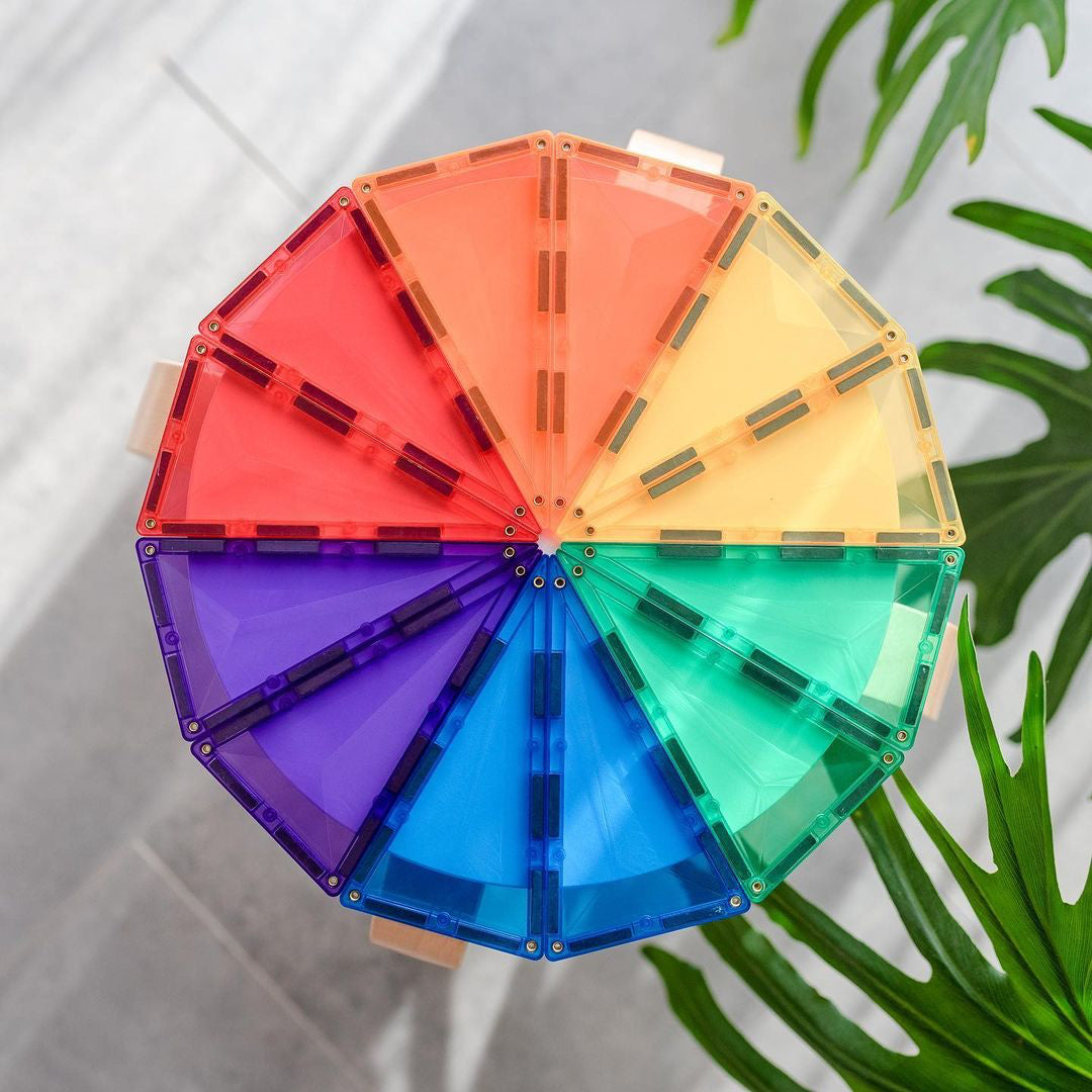CONNETIX Rainbow Geometry Pack 30pc