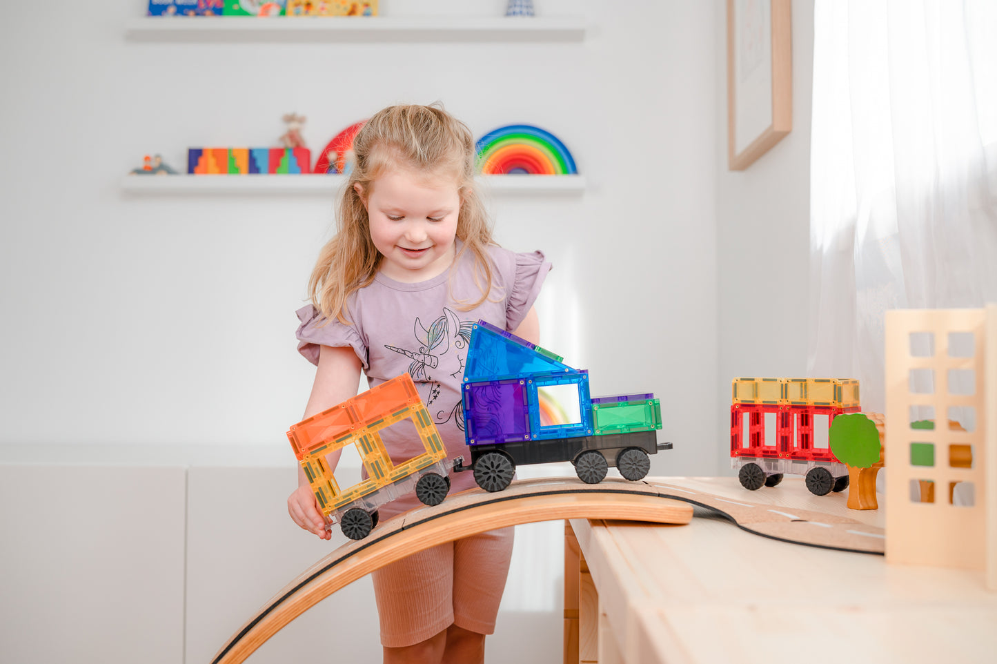 CONNETIX Rainbow Transport Pack 50pc