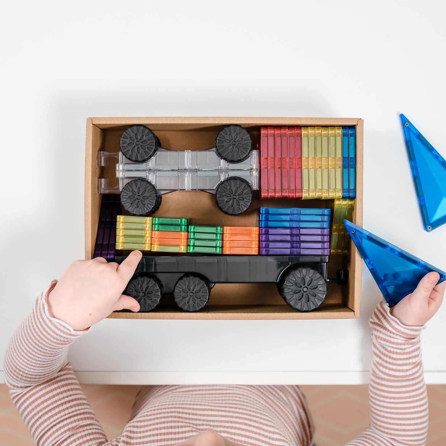 CONNETIX Rainbow Transport Pack 50pc