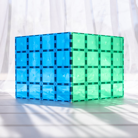 Connetix Tiles 2 Piece Base Plate Pack - Bueno Blocks