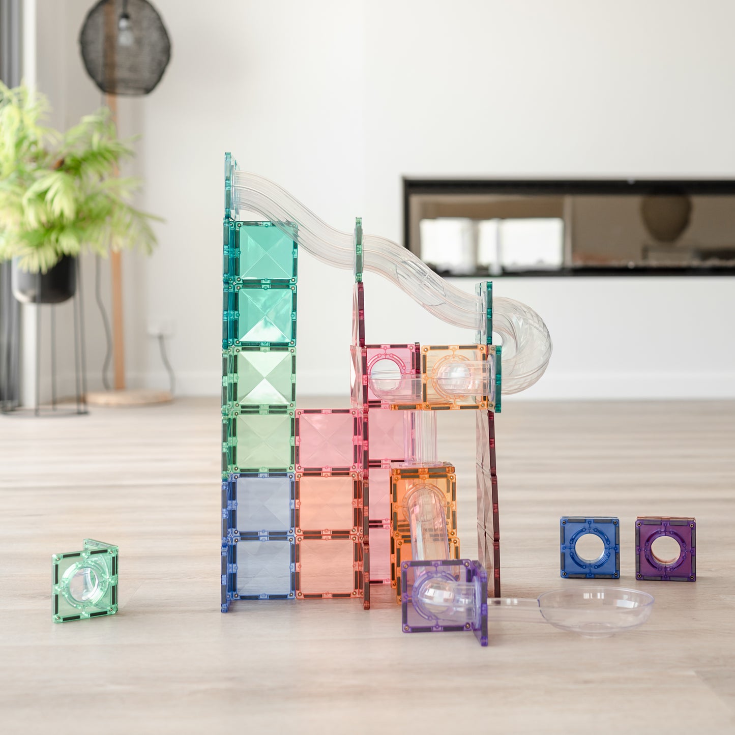 CONNETIX Pastel Ball Run Expansion Pack 80pc