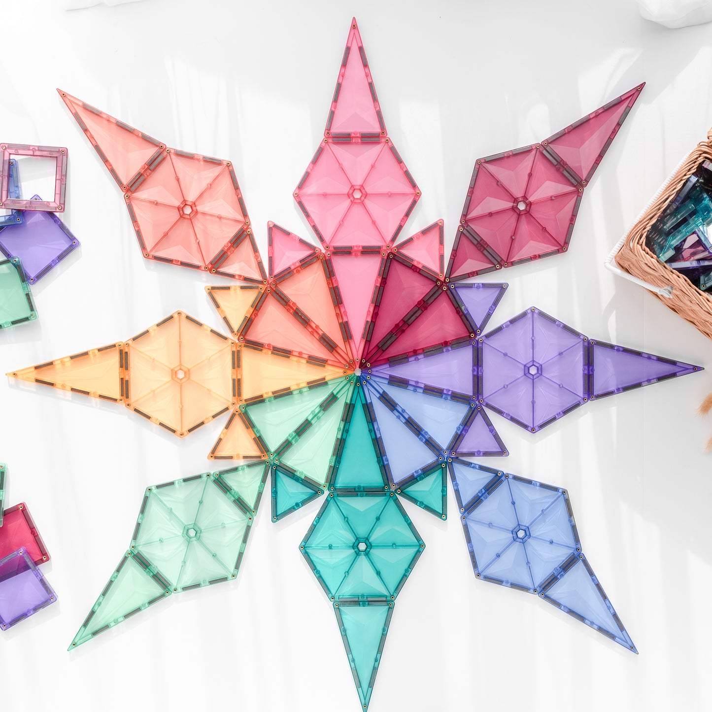 CONNETIX Pastel Geometry Pack 40pc