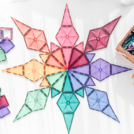 CONNETIX Pastel Geometry Pack 40pc