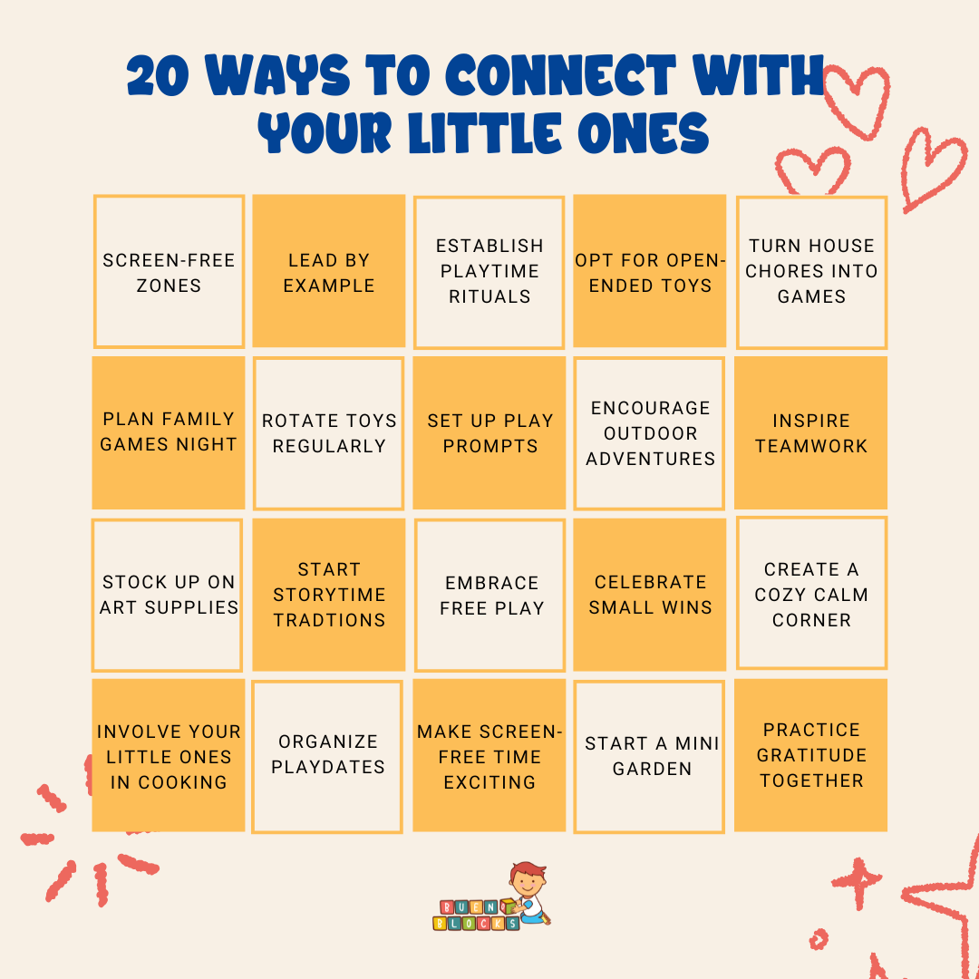 20 Simple Ways to Build Meaningful Connections with Your Little Ones