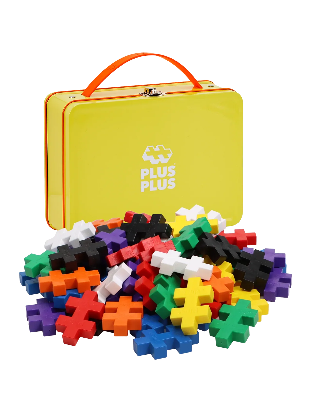 PLUS PLUS BIG Suitcase Yellow 70pcs