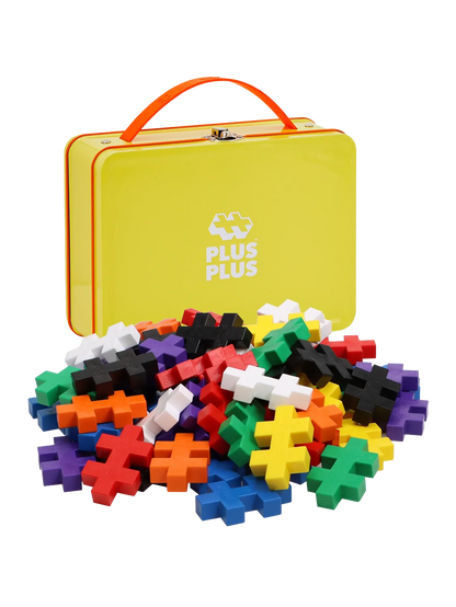 PLUS PLUS BIG Suitcase Yellow 70pcs