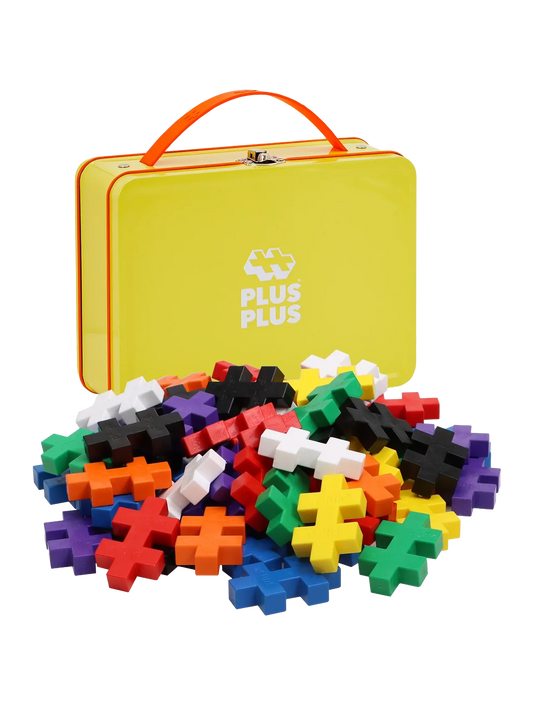 PLUS PLUS BIG Suitcase Yellow 70pcs