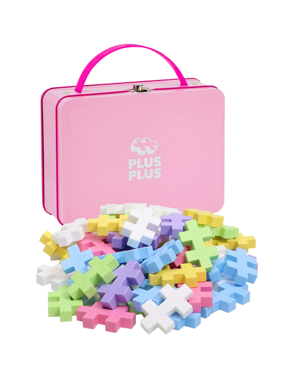 PLUS PLUS BIG Suitcase Pink 70pcs