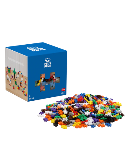 PLUS PLUS Basic Color Mix 600pcs - Bueno Blocks