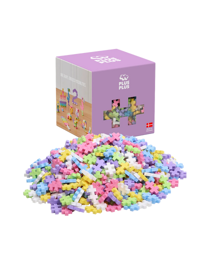 PLUS PLUS Pastel Color Mix 600pcs - Bueno Blocks