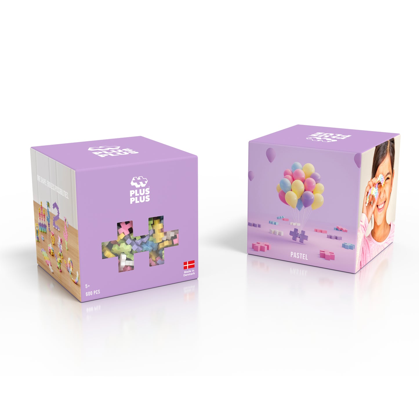 PLUS PLUS Pastel Color Mix 600pcs