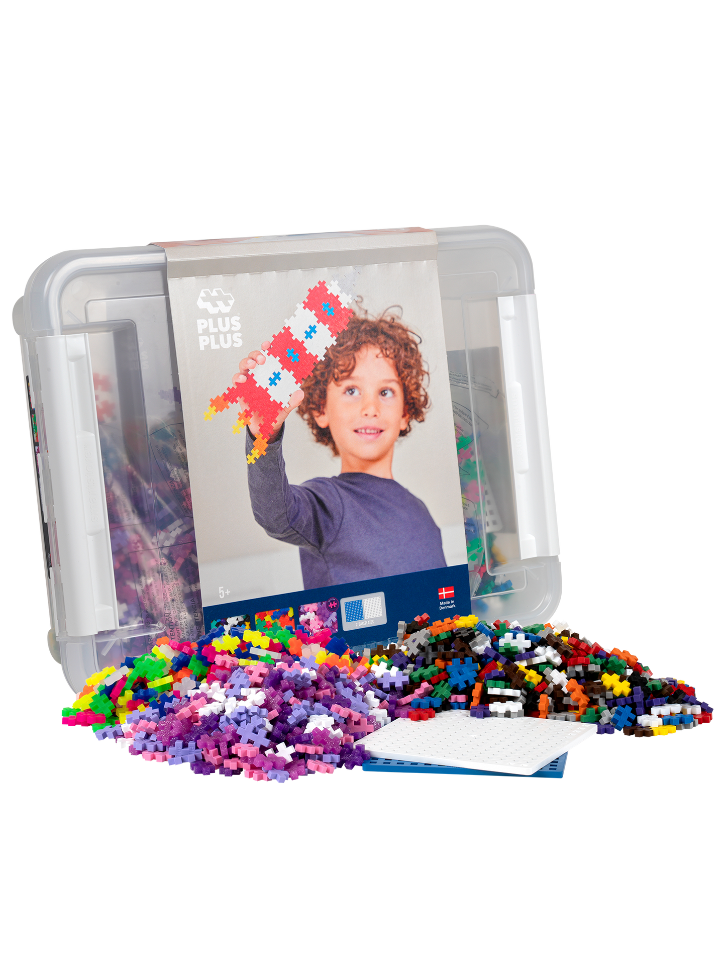 PLUS PLUS Storage Box Mix 2400pcs - Bueno Blocks