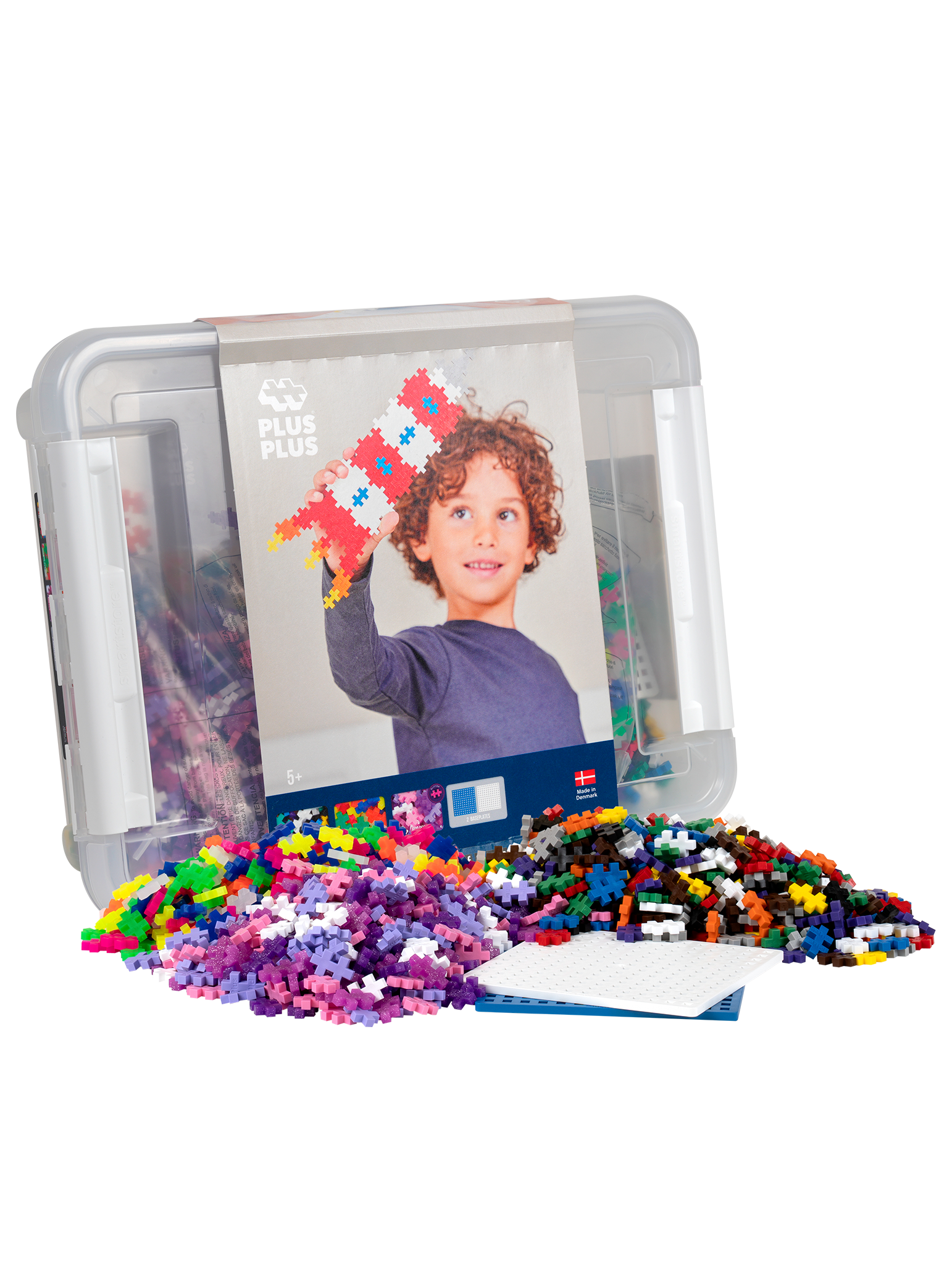 PLUS PLUS Storage Box Mix 2400pcs - Bueno Blocks