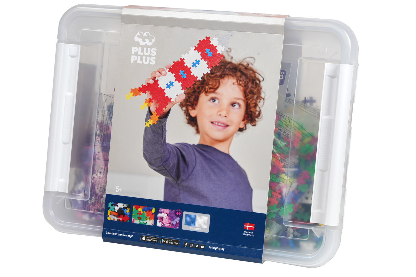 PLUS PLUS Storage Box Mix 2400pcs