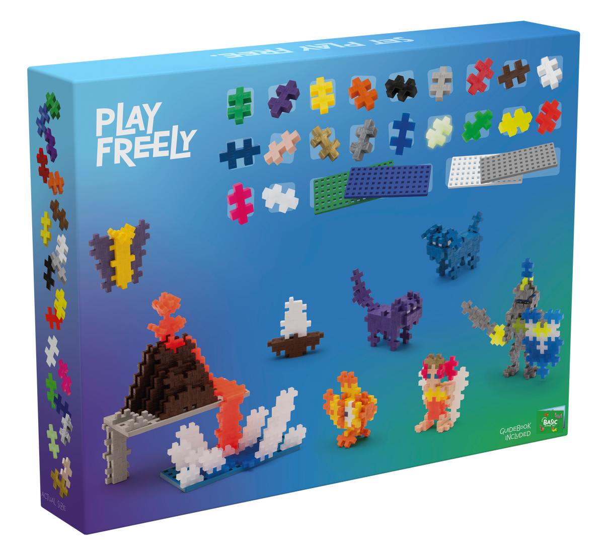 PLUS PLUS Learn to Build Super Set Basic 1200pcs