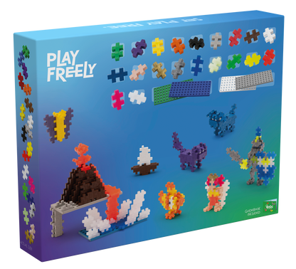 PLUS PLUS Learn to Build Super Set Basic 1200pcs
