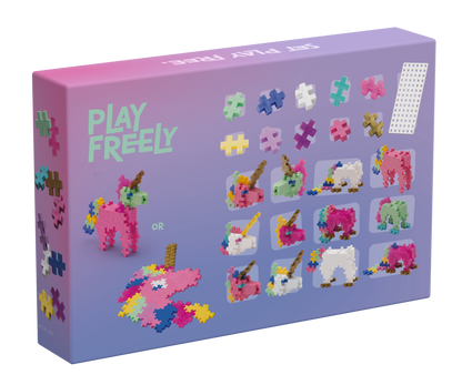 PLUS PLUS Learn to Build Unicorns 240pcs