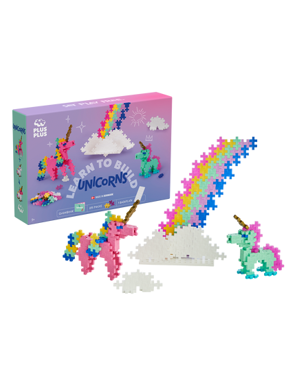 PLUS PLUS Learn to Build Unicorns 240pcs - Bueno Blocks