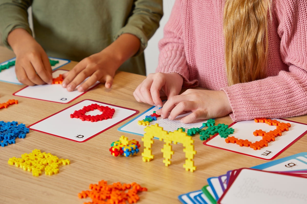 PLUS PLUS Learn to Build ABC & 123 600pcs