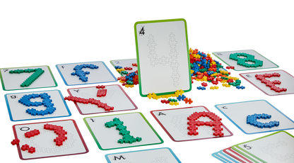 PLUS PLUS Learn to Build ABC & 123 600pcs