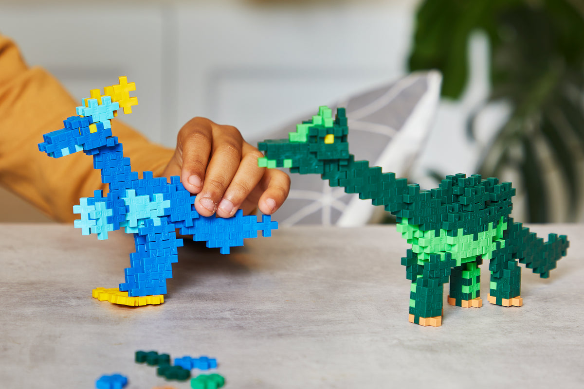 PLUS PLUS Learn to Build Dinosaurs 600pcs