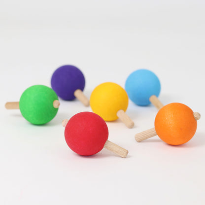GRIMM'S Rainbow Spinning Tops 2025