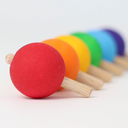 GRIMM'S Rainbow Spinning Tops 2025