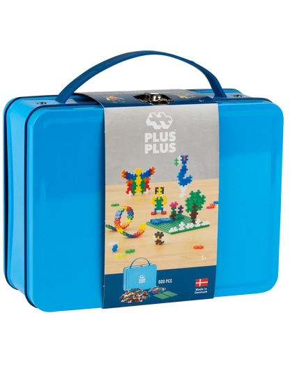 PLUS PLUS Suitcase Blue 600pcs