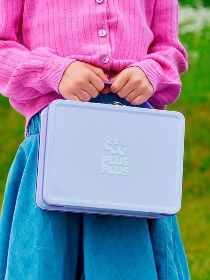 PLUS PLUS Suitcase Purple 600pcs