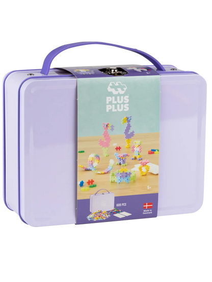 PLUS PLUS Suitcase Purple 600pcs