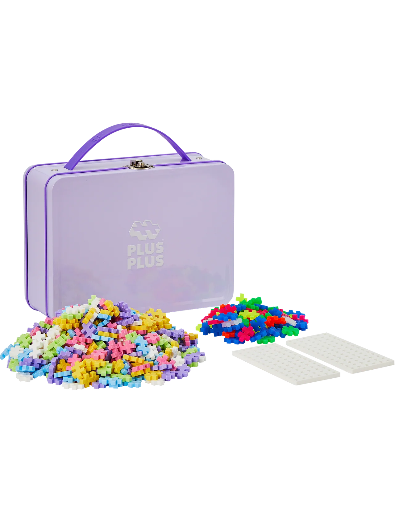 PLUS PLUS Suitcase Purple 600pcs