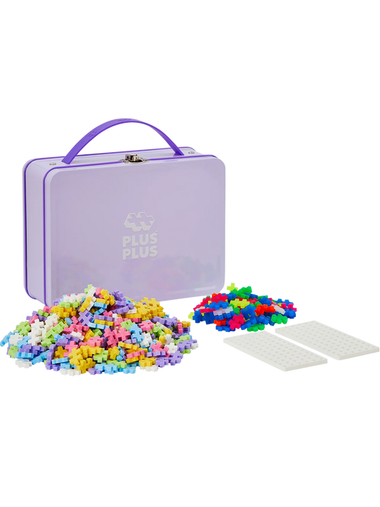 PLUS PLUS Suitcase Purple 600pcs