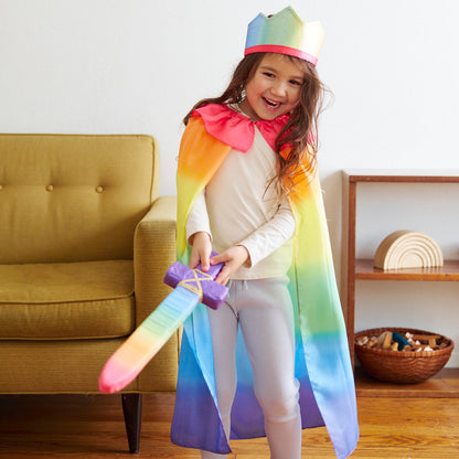 Sarah's Silks Dress-Up Set - Rainbow Knight