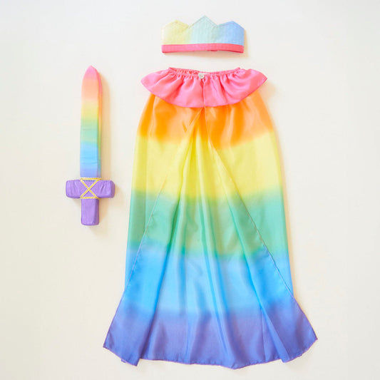 Sarah's Silks Dress-Up Set - Rainbow Knight